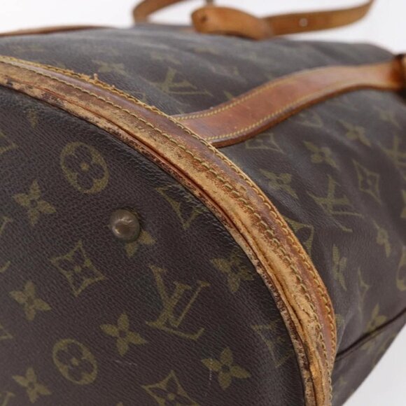 LOUIS VUITTON Monogram Bucket GM Shoulder Bag M42236 LV Auth bs30449 - Picture 4 of 16